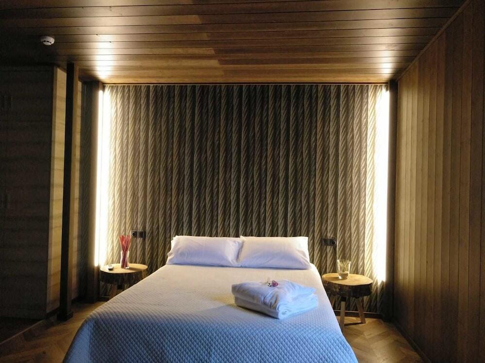 Foto de una habitación de Cabañas Fisterra