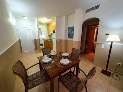 Foto de una habitación de Apartamentos Las Dunas-B