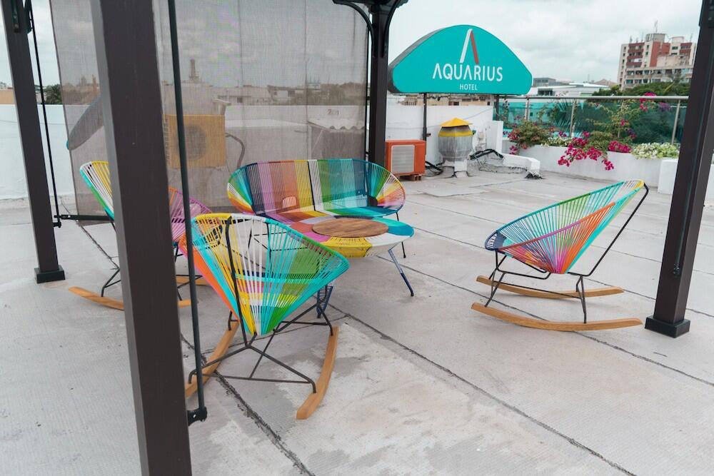 Foto de una habitación de Hotel Aquarius