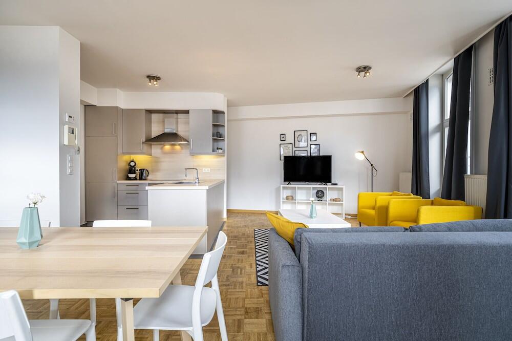 Foto de una habitación de Apartamentos Smartflats Ghent Central