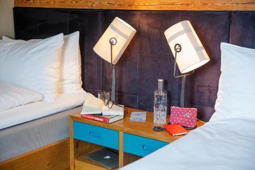 Foto de una habitación de Valluga Hotel