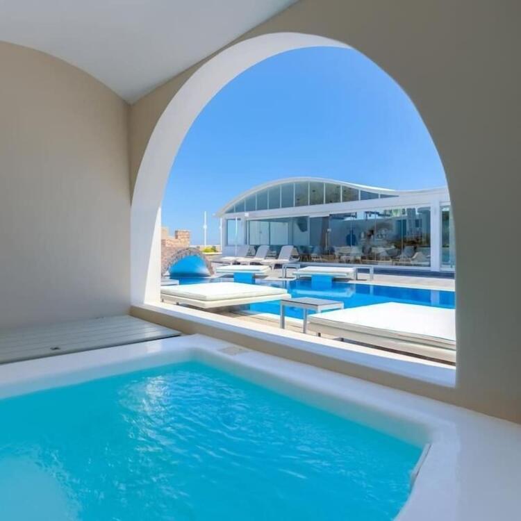 Foto del exterior de Suites Blue Hotel