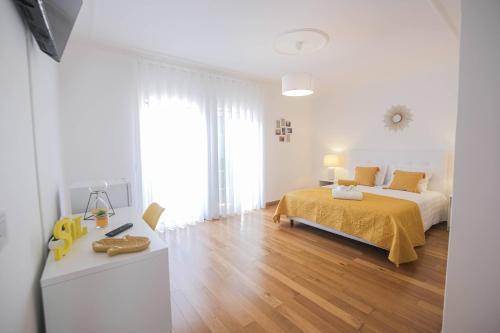 Foto de una habitación de Alojamento Fonte Mar