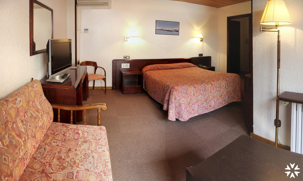 Foto de una habitación de Hotel Les Closes