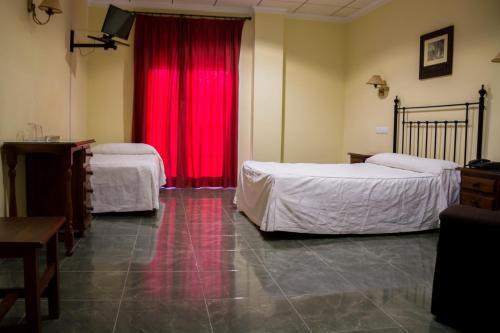 Foto de una habitación de Hostal Restaurante La Curva