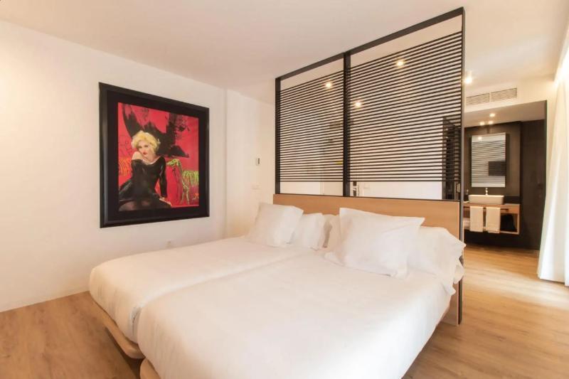 Foto de una habitación de Hotel Cortabitarte