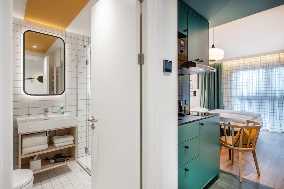 Bathroom – Aparthotel Adagio access Hamburg