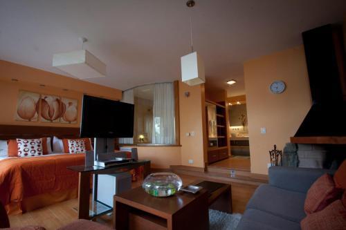 Foto de una habitación de Costa Serena Apart Cabañas &amp;amp; Spa