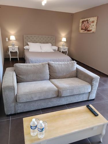 Foto de una habitación de Aux Berges du Canal