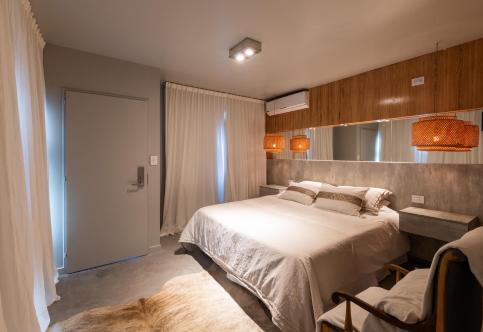 Foto de una habitación de Onas Hostel &amp;amp; Suites