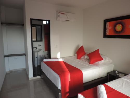 Foto de una habitación de hotel unico plaza
