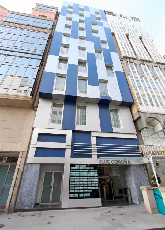 Foto del exterior de Hotel Eurostars Blue Coruña