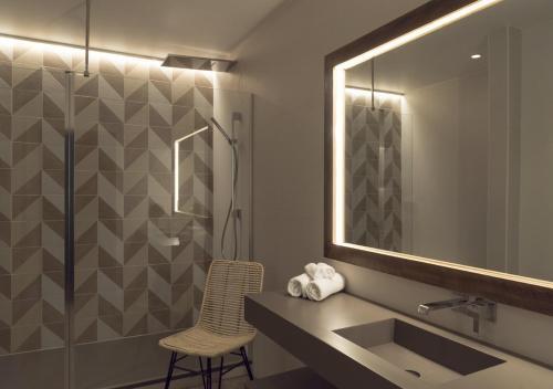 Foto del baño de Hôtel Les Frères Ibarboure