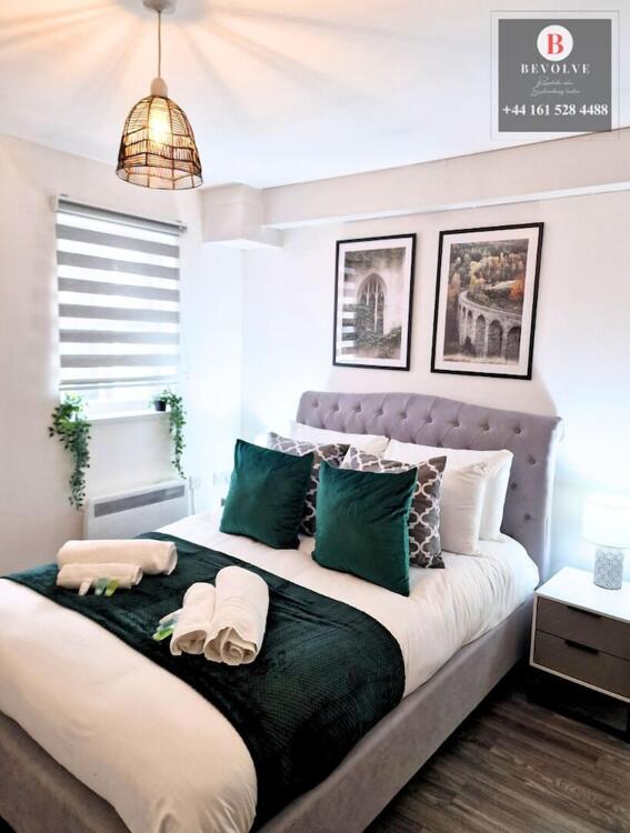 Foto de una habitación de Manchester Apartments by Bevolve - City Centre
