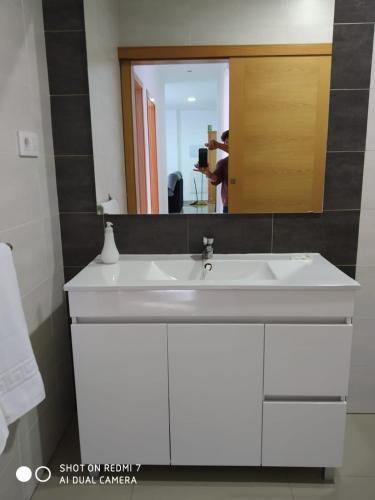 Foto del baño de Apartamentos La Bodega