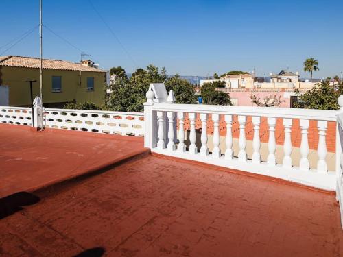 Foto de una habitación de Casa con piscina a 5 min de la playa