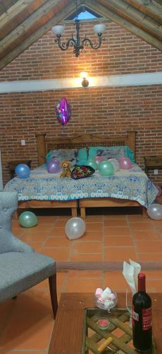Foto de una habitación de Camping CABAÑAS LOS LAURELES