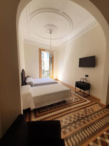Foto de una habitación de Hostal Lausanne