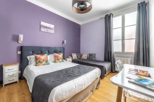 Foto de una habitación de Hôtel Parc Mazon-Biarritz