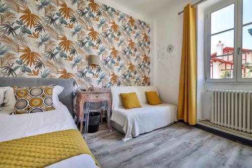 Foto de una habitación de Hôtel Parc Mazon-Biarritz