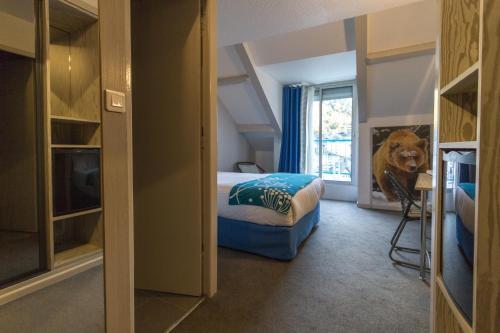 Foto de una habitación de Hôtel-Résidence Le Lys