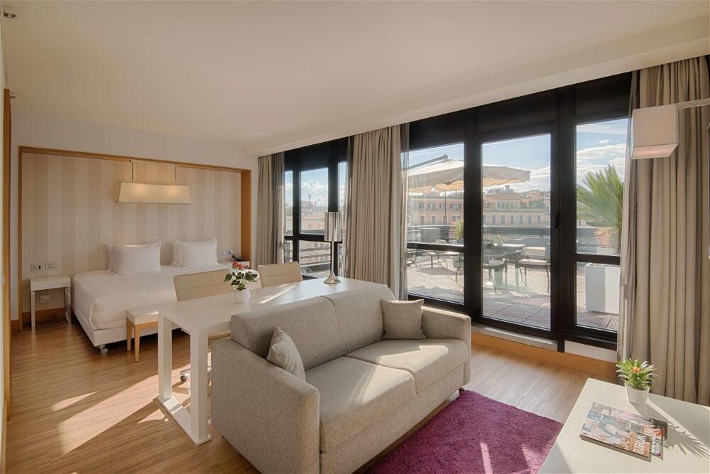 Foto de una habitación de Hotel NH Collection Roma Vittorio Veneto
