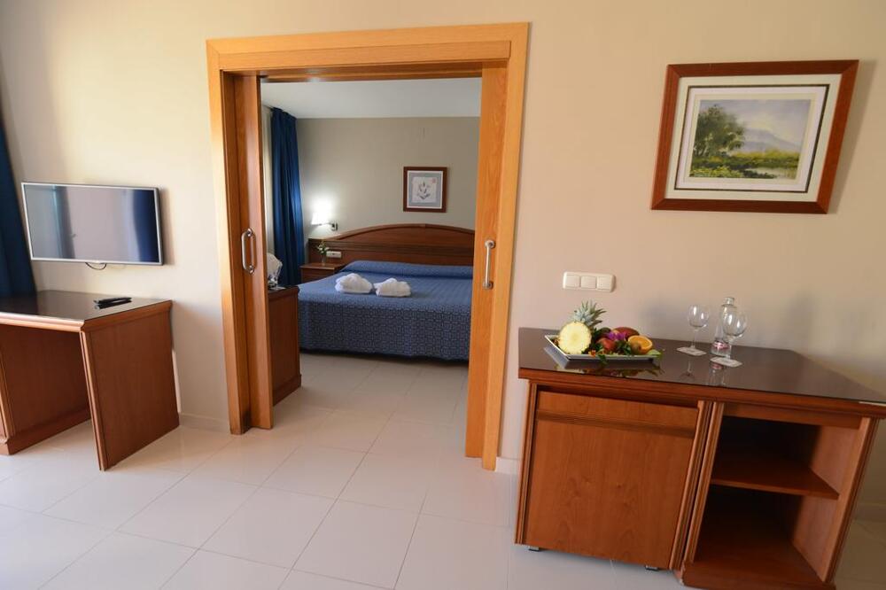 Foto de una habitación de Hotel Bahía Tropical
