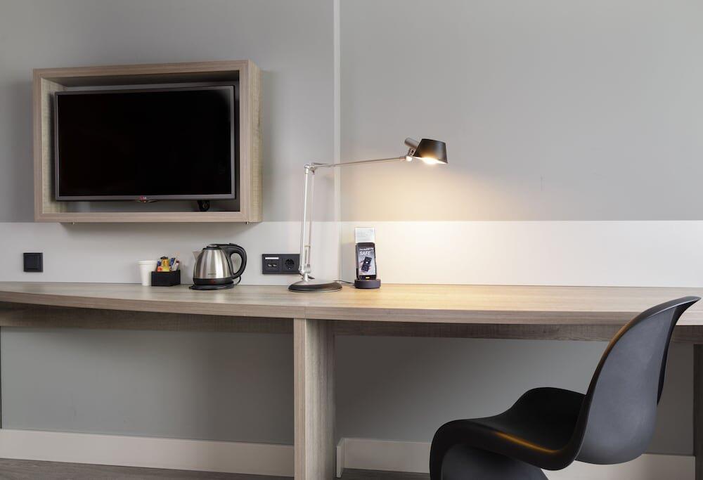 Foto de una habitación de Hotel Ramada by Wyndham Amsterdam Airport Schiphol