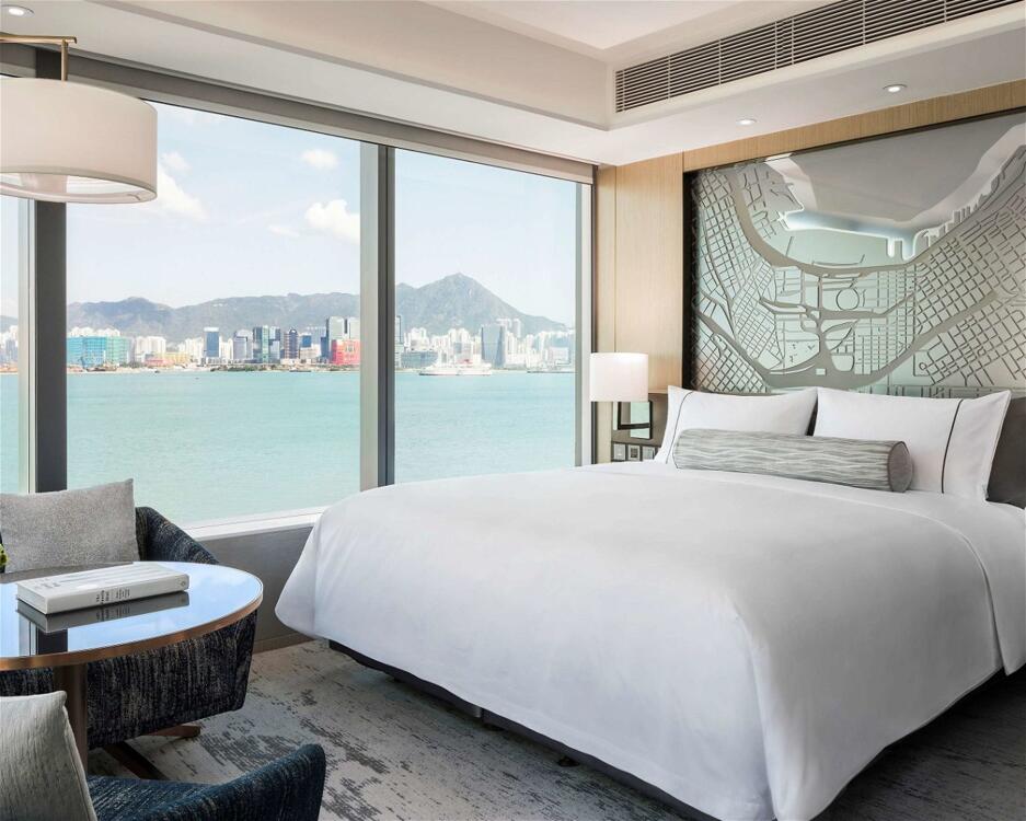 Foto de una habitación de Hotel Hyatt Centric Victoria Harbour
