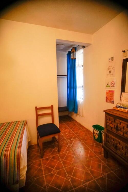 Foto de una habitación de Hotel Posada la Escondida