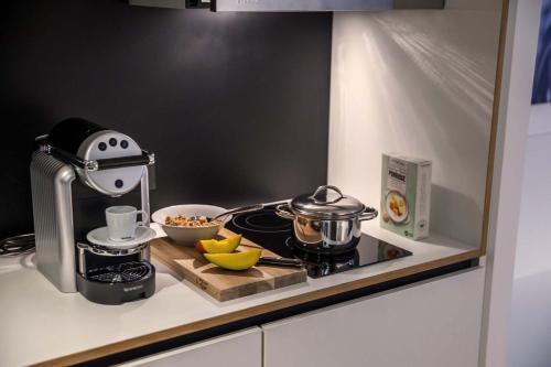 Foto de una habitación de SMARTments business Wien Hauptbahnhof - Serviced Apartments