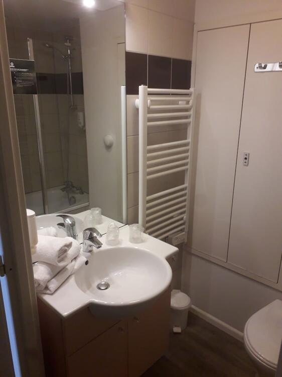 Foto del baño de Aparthotel Adagio Access Saint Louis Bâle