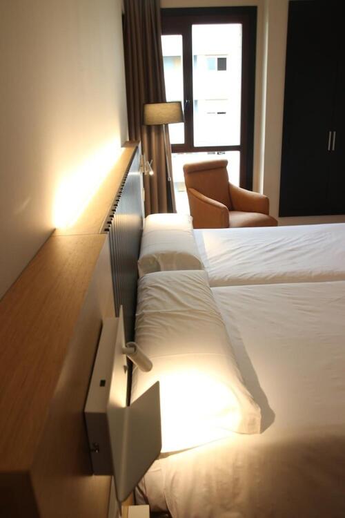 Foto de una habitación de Hotel Alcántara