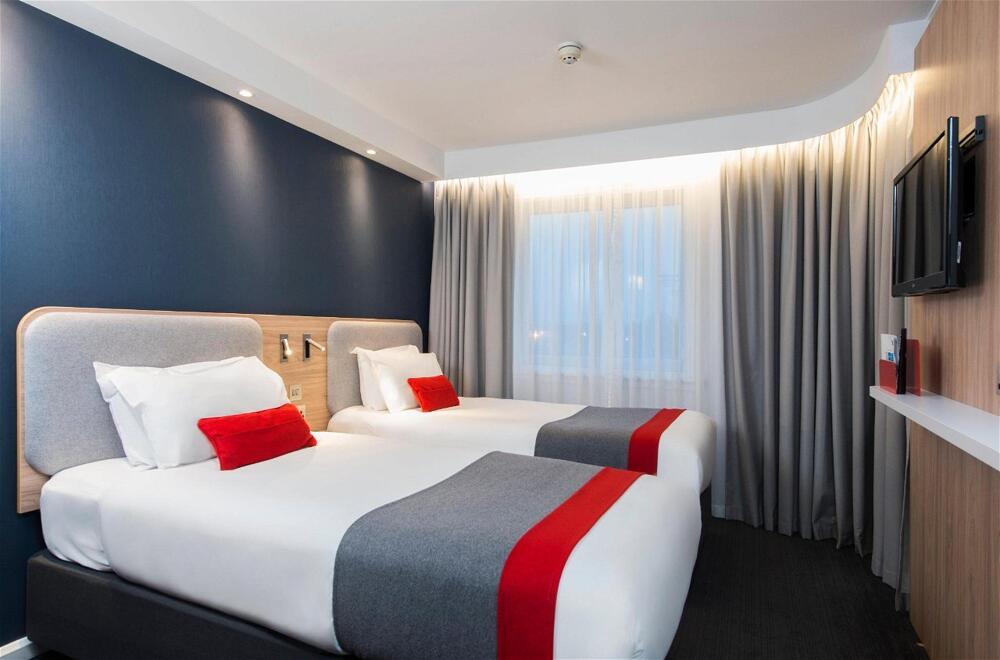Foto de una habitación de Holiday Inn Express Edinburgh - Leith Waterfront, an IHG Hotel