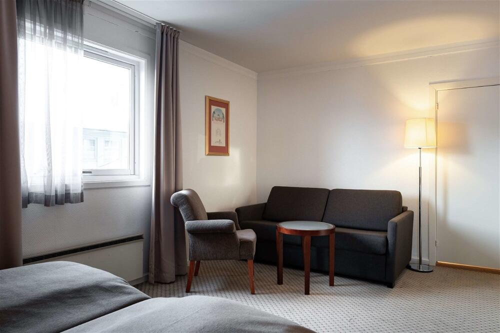 Foto de una habitación de Hotel Scandic Bergen City