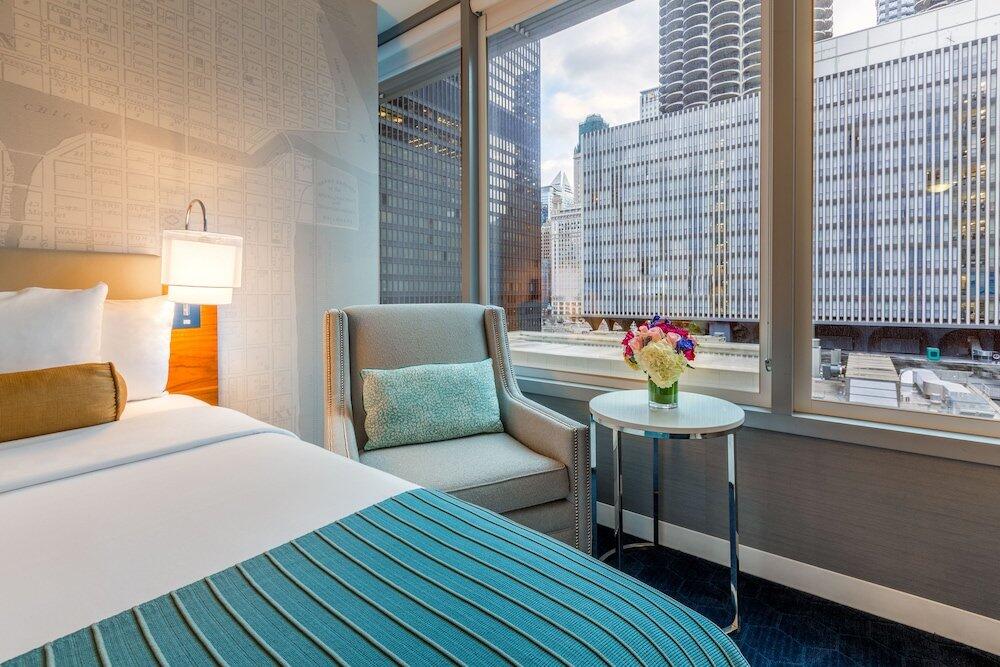 Foto de una habitación de Kinzie Hotel