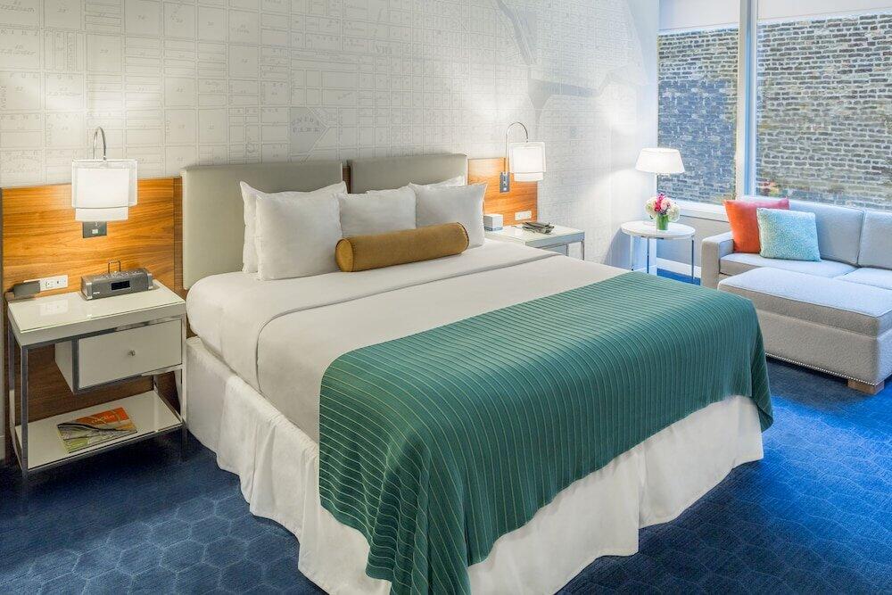 Foto de una habitación de Kinzie Hotel