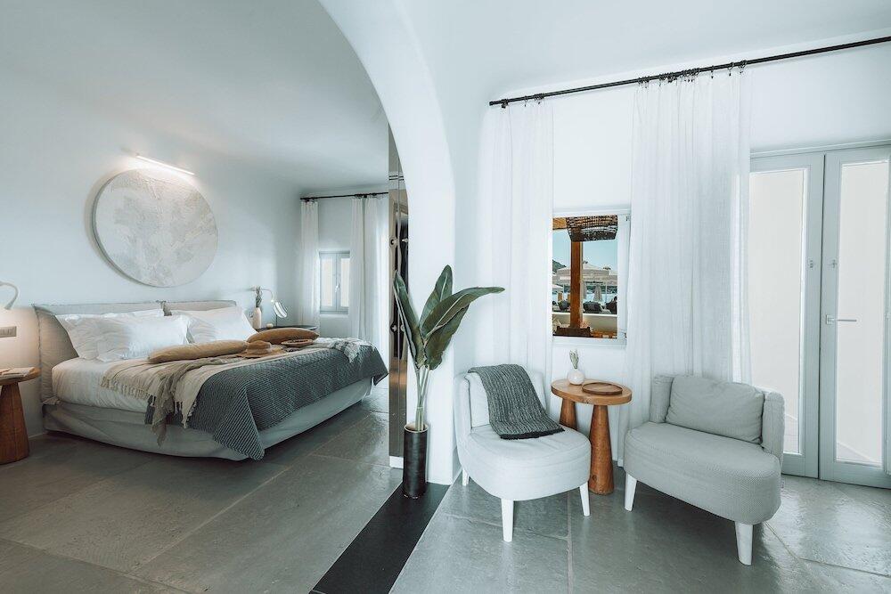Foto de una habitación de Mykonos Ammos Hotel - Small Luxury Hotels of the World