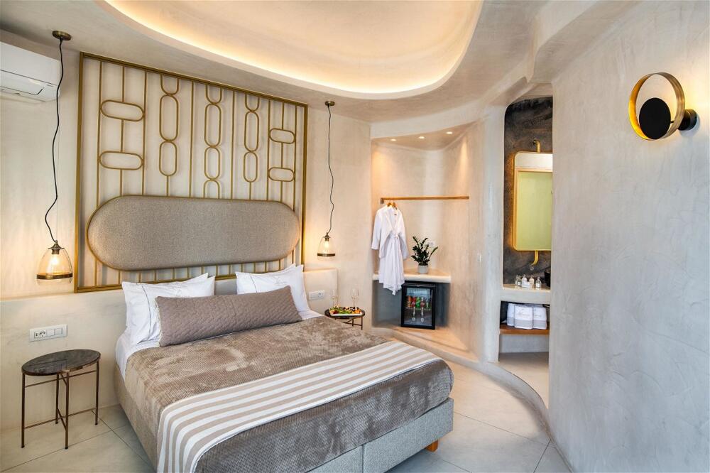 Foto de una habitación de Hotel Athina Luxury Suites