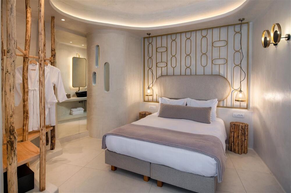 Foto de una habitación de Hotel Athina Luxury Suites