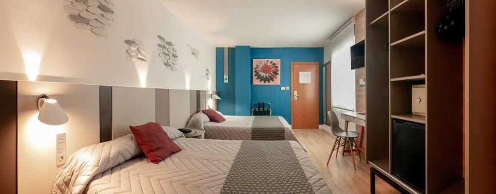 Foto de una habitación de Hotel Olympus
