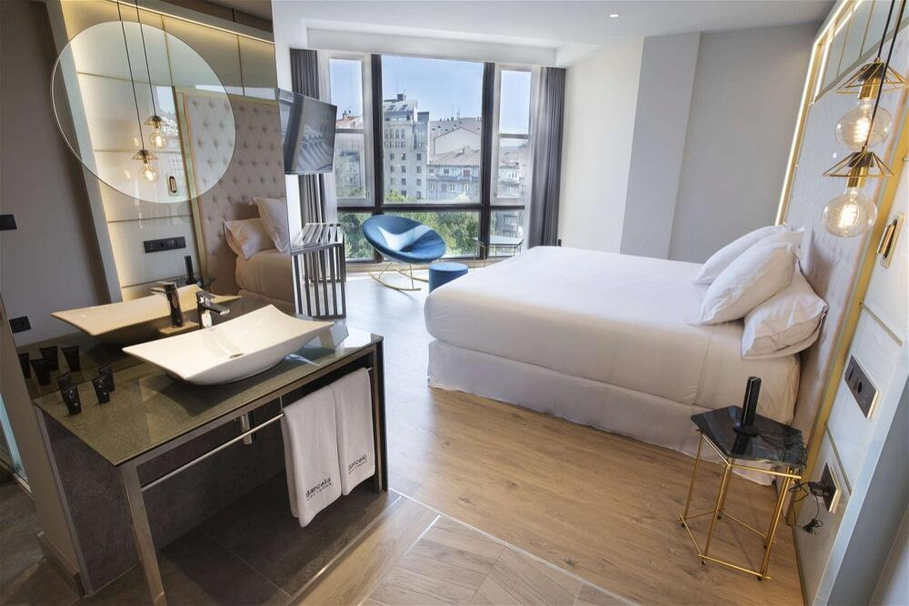 Foto de una habitación de Hotel Barceló Ourense