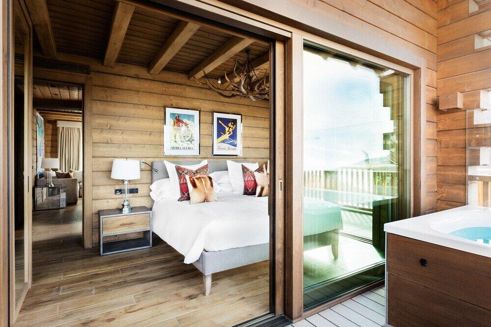 Foto de una habitación de Hotel El Lodge, Ski &amp;amp; Spa