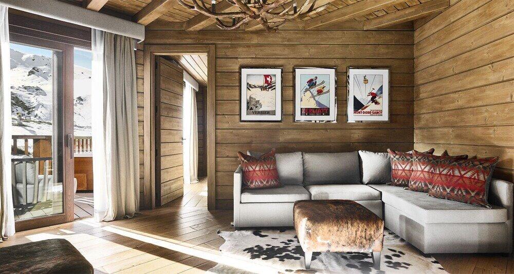 Foto de una habitación de Hotel El Lodge, Ski &amp;amp; Spa