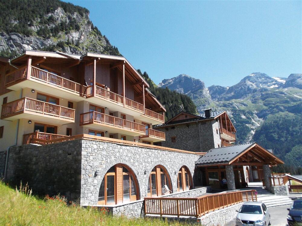 Foto del exterior de Camping Lagrange Vacances Les Hauts de la Vanoise