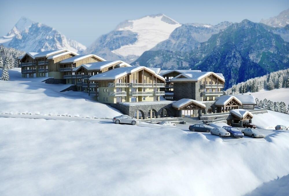Foto del exterior de Camping Lagrange Vacances Les Hauts de la Vanoise