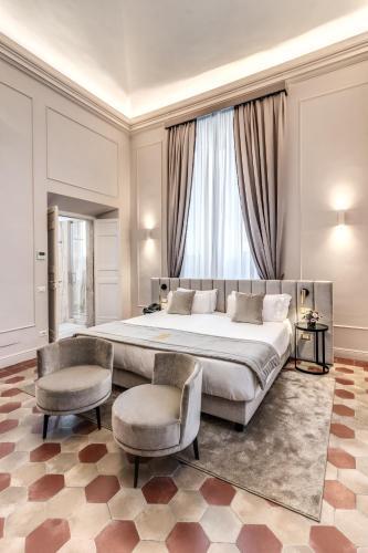 Foto de una habitación de Hotel Eitch Borromini Palazzo Pamphilj
