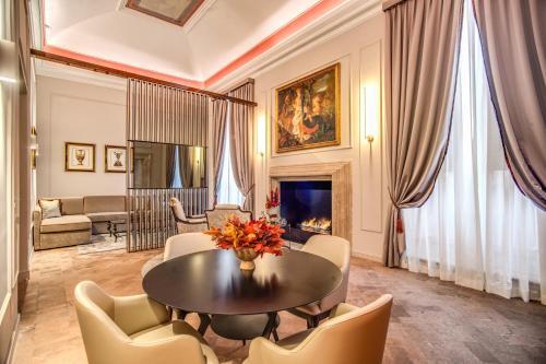 Foto de una habitación de Hotel Eitch Borromini Palazzo Pamphilj