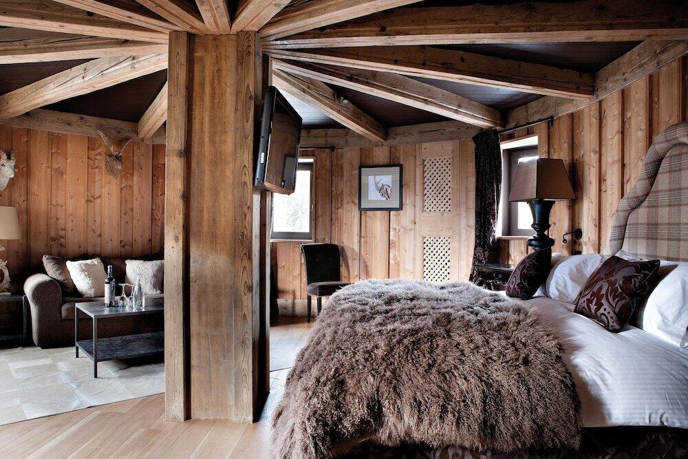 Foto de una habitación de Hotel Les Fermes De Marie