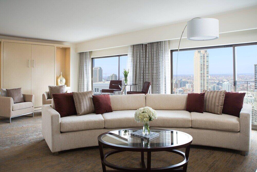 Foto de una habitación de Hotel Chicago Marriott Downtown Magnificent Mile